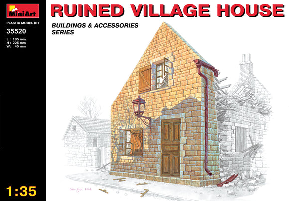 1/35 Ruined Village House