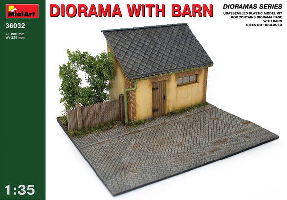 1/35 Diorama with Barn