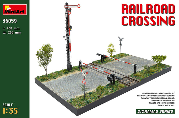 1/35 Railroad Crossing