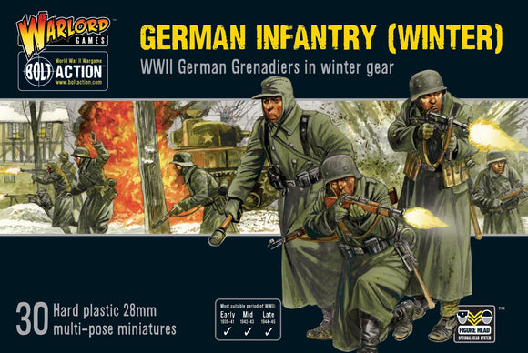 German Infantry (Winter) Plastic Set