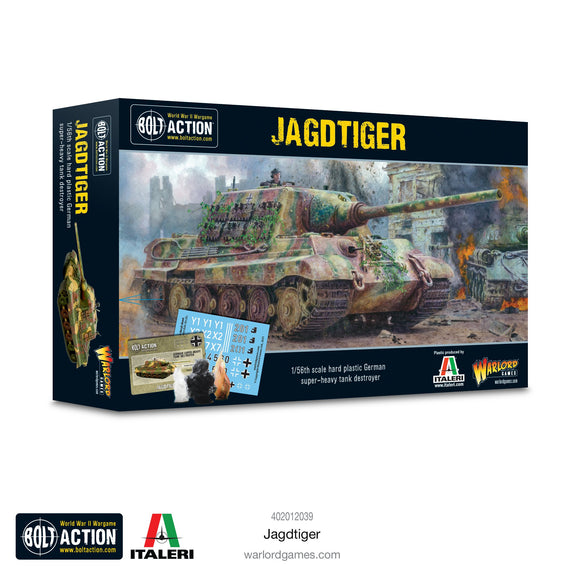 Jagdtiger (Plastic Tank Kit) 1/56