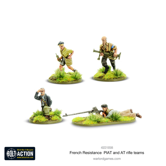 French Resistance PIAT & Anti-tank Rifle Teams