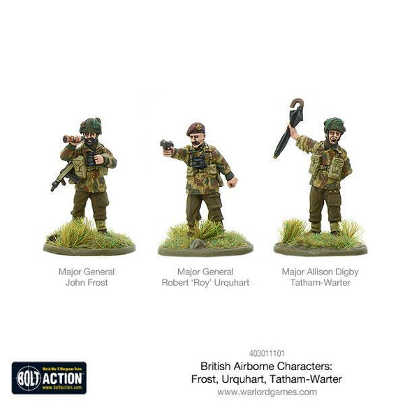 British Airborne Characters - Frost, Urquhart & Tatham-Warter