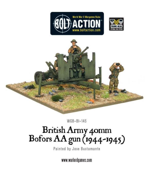 British QF 40mm Bofors AA gun Mk III (1942-1945)