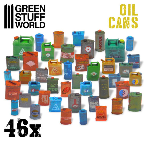 Resin Oil Cans x46