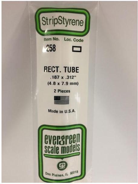 4.8 x 7.9mm Rectangular Tube (2) 258