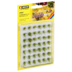 7022 Grass Tufts Mini Set XL Green 42pcs