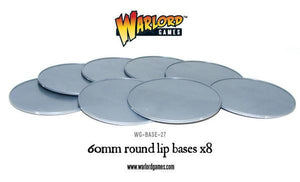 60mm Round Lip Bases (8)