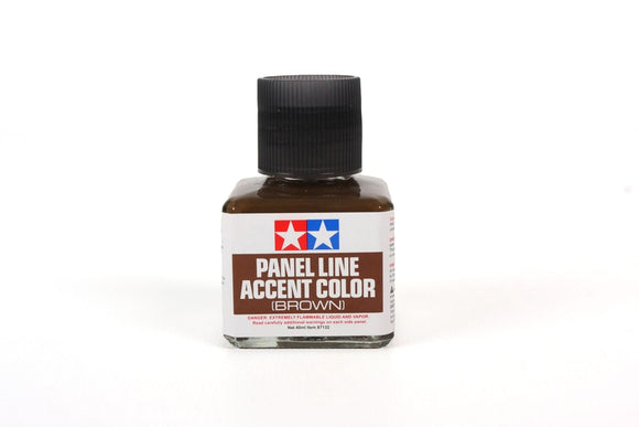 Tamiya Brown Panel Line Accent Colour 40ml