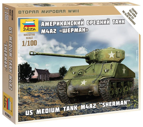 1/100 Sherman M4A2