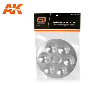 AK Int. Aluminium Palette 6 Wells