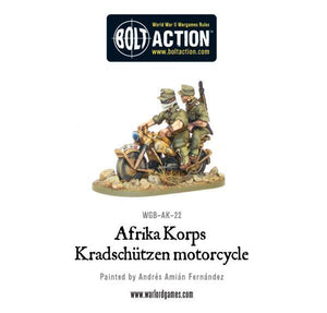 Afrika Korps - Kradschutzen Motorcycle