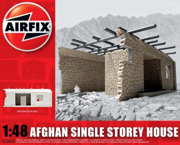(AFX) Airfix 1:48 Afghan Single Storey House