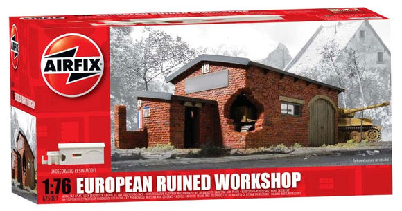(AFX) Airfix 1:76 European Ruined Workshop