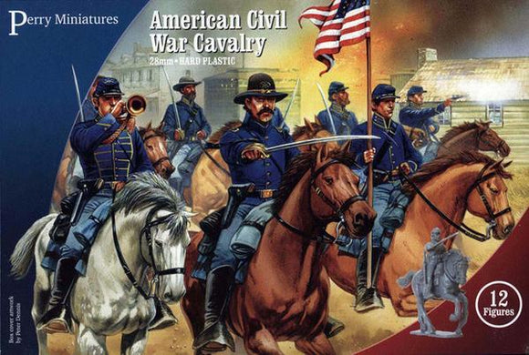 American Civil War Cavalry - Plastics (12 figs)