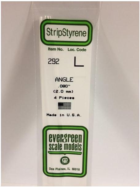 Angle 35cm long x 2mm (4) 292