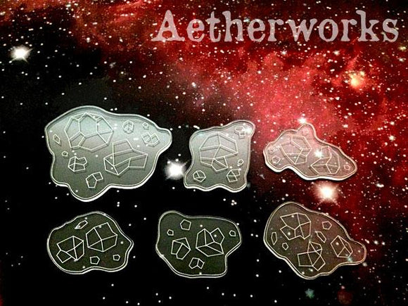 Asteroid Templates - Clear (6)
