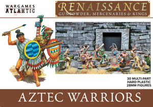 Aztec Warriors 30 x 28mm Hard Plastic Models