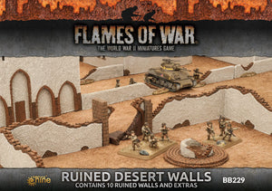 Ruined Desert Walls (10 x walls)