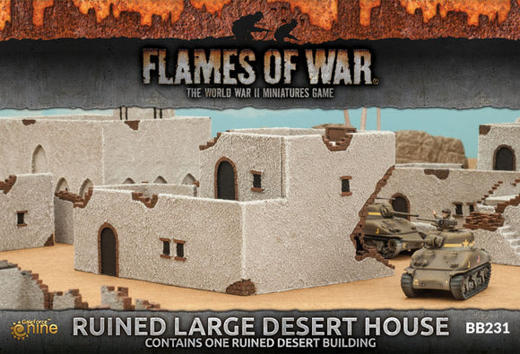 Ruined Large Desert House (x1)