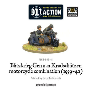 BK German Kradschutzen Motorcycle Combination
