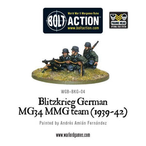 Blitzkrieg German MG34 MMG Team