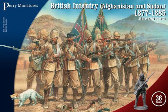 British Infantry (Afganisatan & Sudan) 1877-1885 Perry