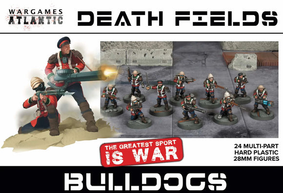 Bulldogs 24 x 28mm Sci-Fi Hard Plastic Models : Death Fields