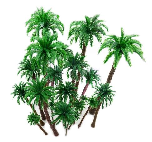 Palm Trees Plastic Assorted Sizes