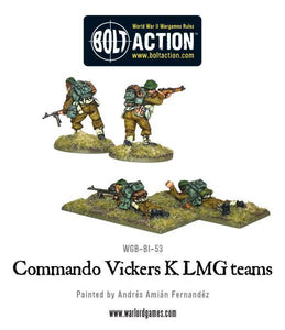 Commando Vickers K LMG Teams