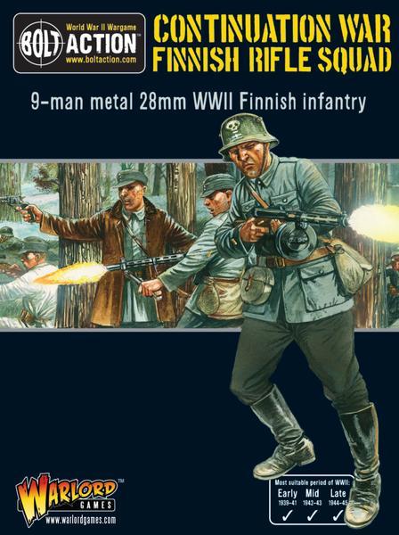 Continuation War Finnish Rifle Infantry Squad