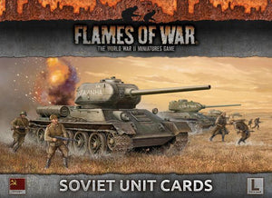 FOW Soviet Unit Cards