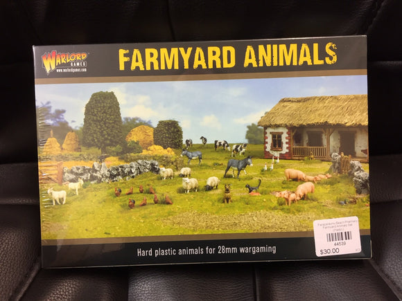 Farmyard Animals Set (Plastic)