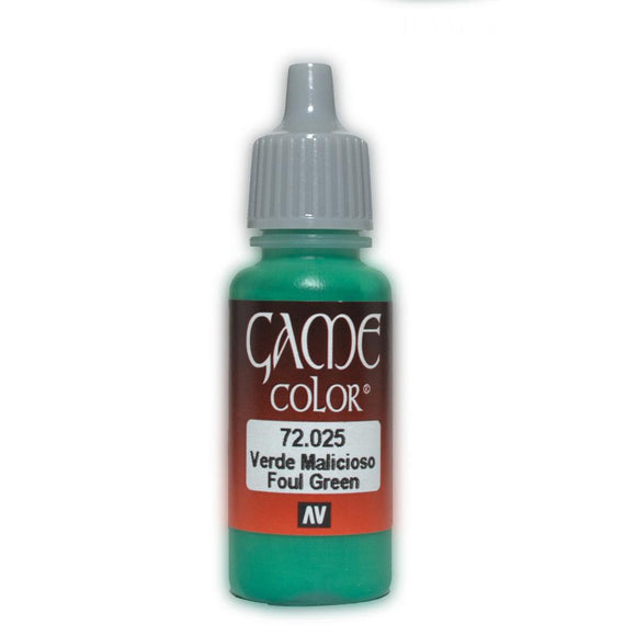 Game Color Foul Green 17ml