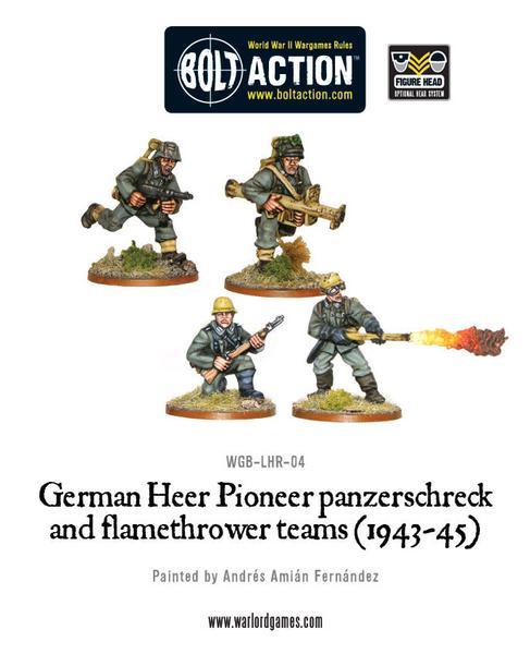 German Army Flamethrower & Panzerschreck
