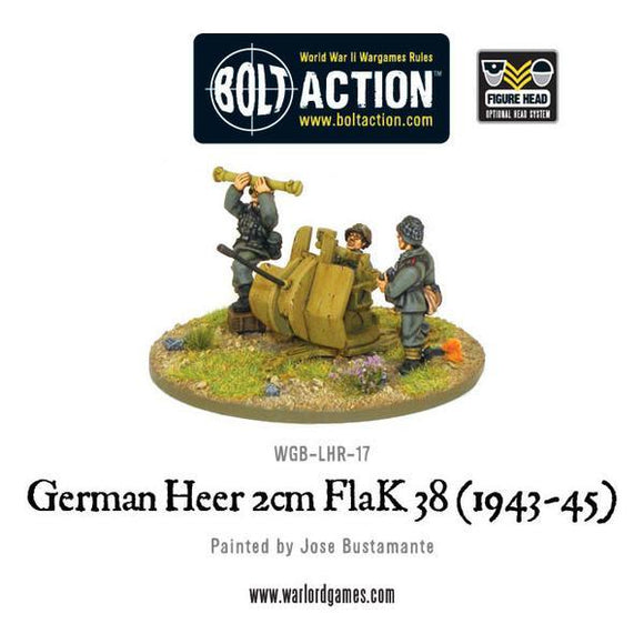 German Heer 2cm Flakvierling 38 AA-Gun (1943-45)
