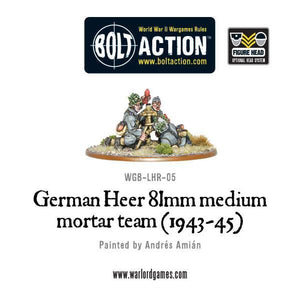 German Heer 81mm Mortar