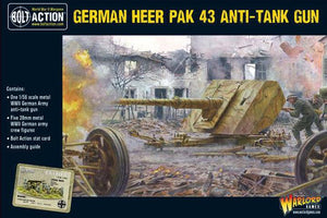 German Heer Pak43 Anti-tank Gun