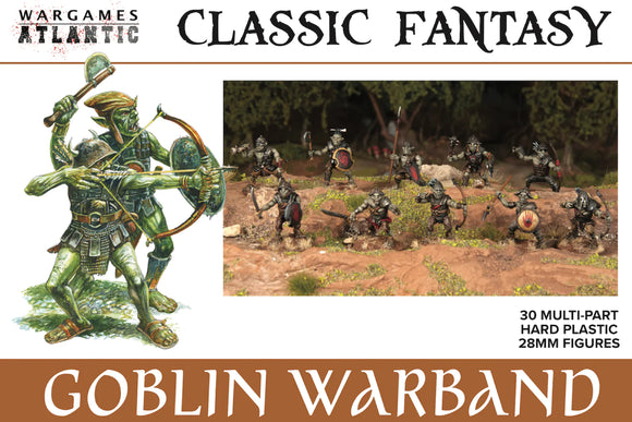 Goblin Warband 30 x 28mm Hard Plastic Models