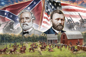Italeri 1/72: FARMHOUSE BATTLE - American Civil War 1864 - BATTLE SET