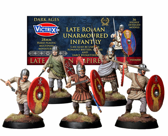 VXDA008 Late Roman Unarmoured Infantry