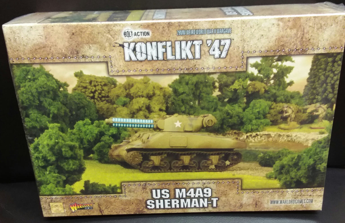 US M4A9-T Sherman with Tesla Cannon – Kapiti Hobbies