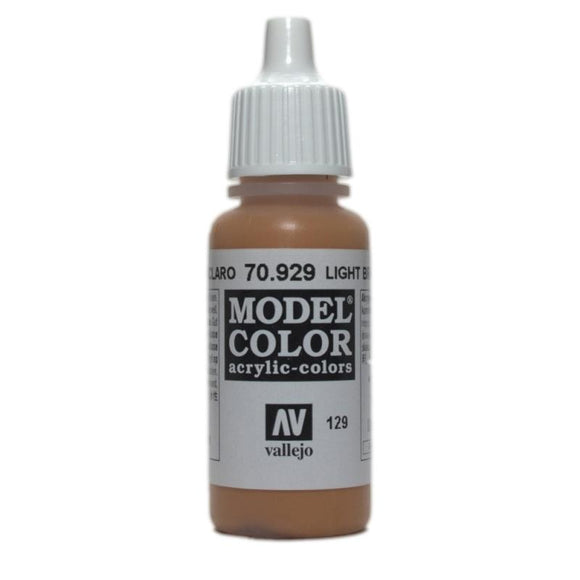 Model Color 129 Light Brown 17ml