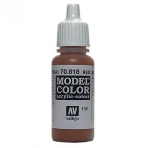 Model Color 136 Red Leather 17ml