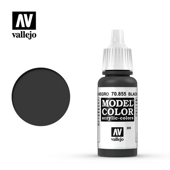 Model Color 205 Black Glaze 17ml 70855