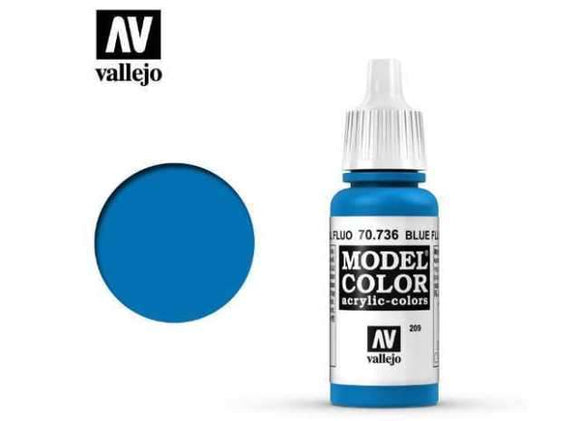 Model Color 209 Blue Fluorescent 17ml 70736