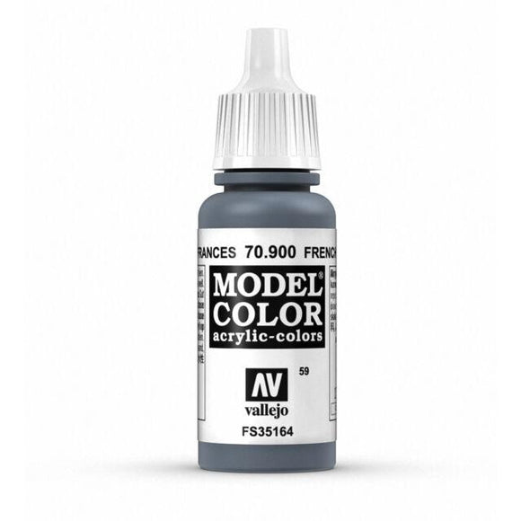 Model Color 059 French Mirage Blue 17ml