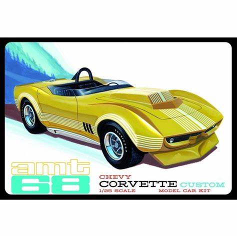 1/25 '68 Corvette Custom AMT1236