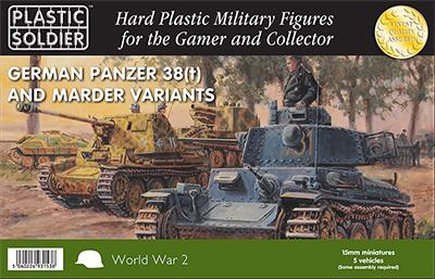 15mm Panzer 38T & Marder Variants