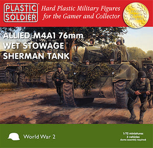 1/72 Allied M4A1 76mm Sherman Wet Stowage
